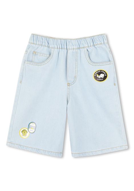Bermuda denim KENZO KIDS | K60907Z74